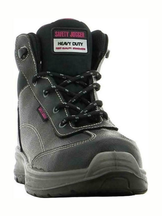 Safety Jogger Bestlady Waterproof Boots Safety Black S3 with Certification SRC