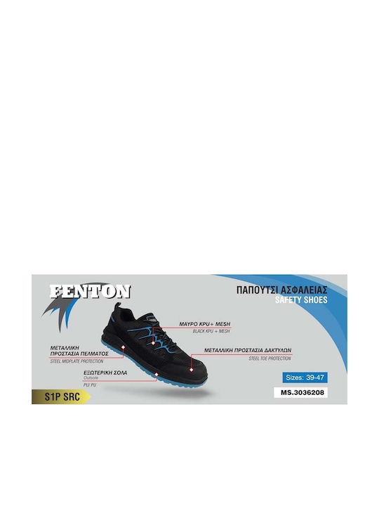 Maco Fenton Niedrig Sicherheit Schwarz S1P mit Zertifizierung SRC