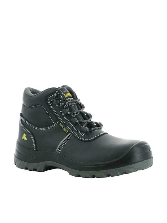 Safety Jogger Eos Waterproof Boots Safety Black S3 with Certification SRC 087901