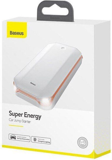 Baseus Energy Car Jump Starter Portable Car Battery Starter 12V with Power Bank, USB and Flashlight