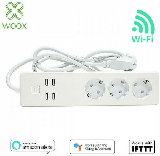 Woox Smart Home Set Smart Kit Wi-Fi Συμβατό με Google Home, Alexa & IFTTT