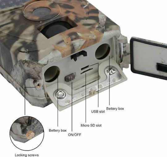 Clever SecurityCam Hunting Camera Night Vision with Motion Detection