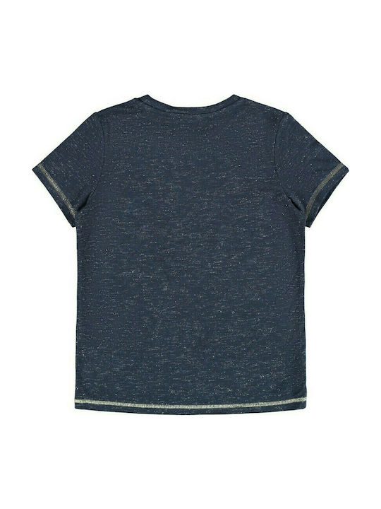 Name It Kids T-shirt Navy Blue Be Like the Sun Shine