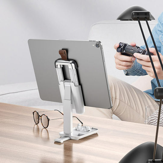 Hoco S28 Dawn Desk Stand for Mobile Phone in White Colour