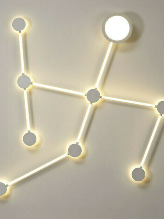 Zambelis Lights Rund Draußen LED Panel 20W mit Warmes Weiß Licht 3000K