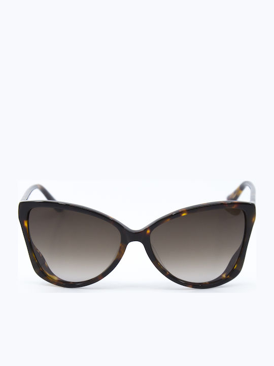 Moschino Women's Sunglasses with Brown Tartaruga Plastic Frame MO699 04