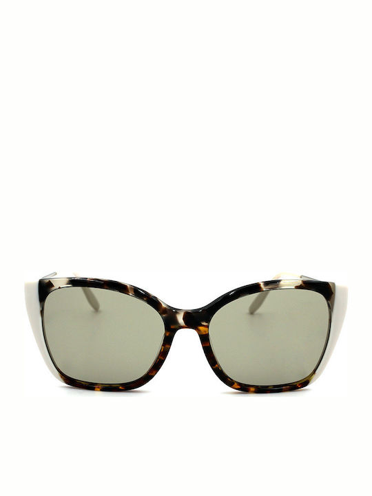 Prada Women's Sunglasses with Multicolour Frame and Gray Lens SPR12X 04B5J2