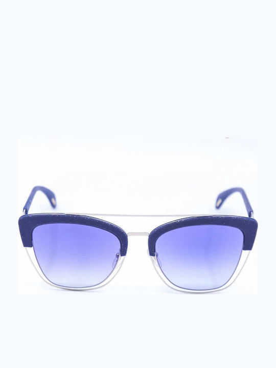 Police Women's Sunglasses with Navy Blue Frame SPL618 0594