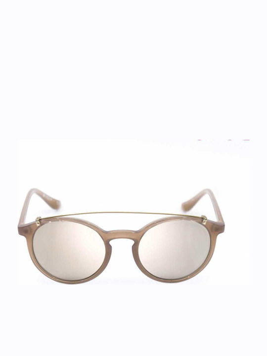 Vogue Women's Sunglasses with Beige Frame and Brown Mirror Lenses VO5161S 25335A