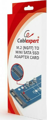 Cablexpert Адаптерна карта M.2 (NGFF) към Micro SATA 1,8" SSD (EE18-M2S3PCB-01)