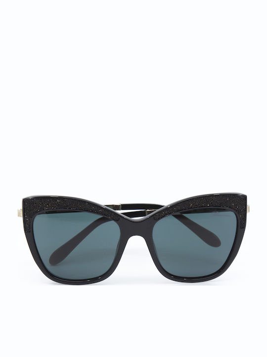 Blumarine Ochelari de soare Μαύρα cu Cadru & Negru Lentilă Blumarine Ochelari de soare Μαύρα cu Cadru & Negru Lentilă