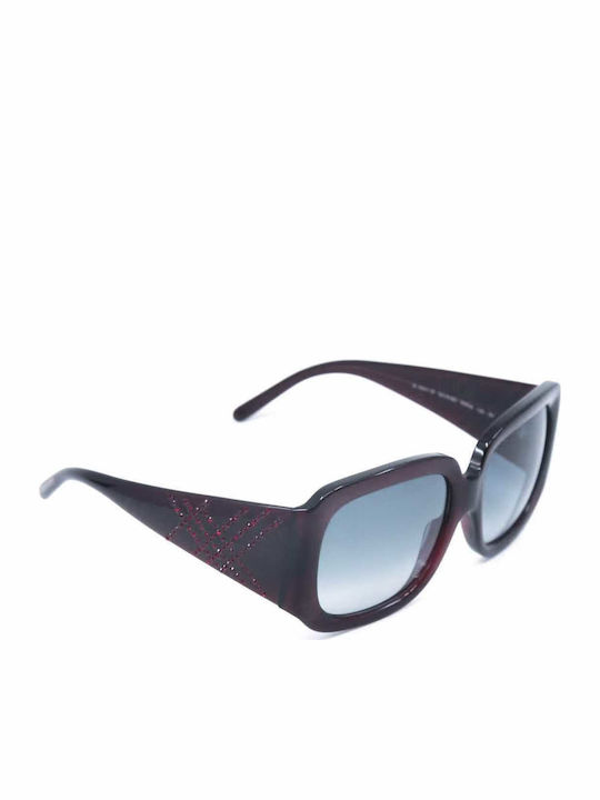 Burberry Sunglasses Burgundy with Acetate Frame & Burgundy Lens Burberry Sunglasses Burgundy with Acetate Frame & Burgundy Lens
