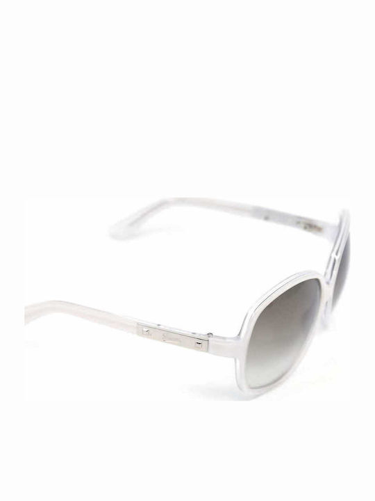 Gucci Sonnenbrillen mit Weiß Rahmen und Gray Verlaufsfarbe Linse GG 3036/S 2C1/DB
