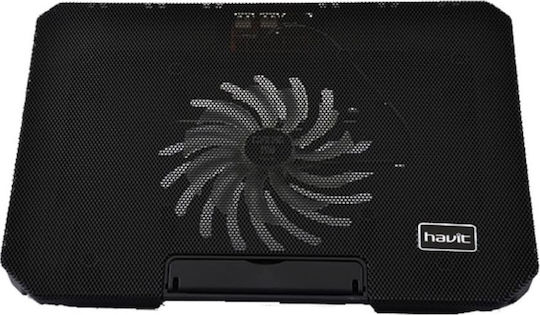 Havit F2030 Cooling Pad για Laptop έως 17.3" με 1 Ανεμιστήρα και Φωτισμό