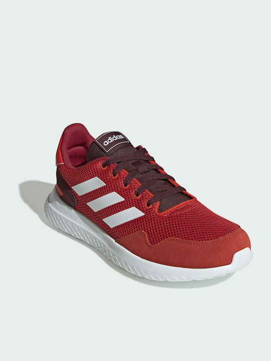 adidas Archivo Men's Sneakers Active Maroon / Cloud White / Active Red