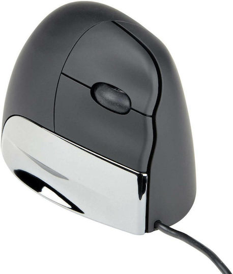 Evoluent VerticalMouse Ενσύρματο Εργονομικό Ποντίκι Γκρι