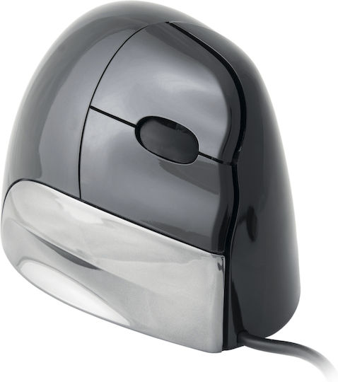 Evoluent VerticalMouse Ενσύρματο Εργονομικό Ποντίκι Γκρι