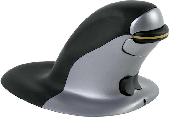 Fellowes Penguin RF Small Безжичен Ергономичен Vertical Мишка Сив