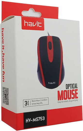 Havit MS753 Cu fir Mouse Negru