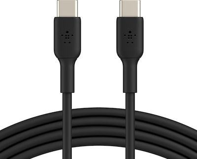 Belkin USB 2.0 Cable USB-C male - USB-C male 60W Black 2m (CAB003bt2MBK)