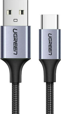 Ugreen Braided USB 2.0 Cable USB-C male - USB-A male Μαύρο 0.5m (60125)