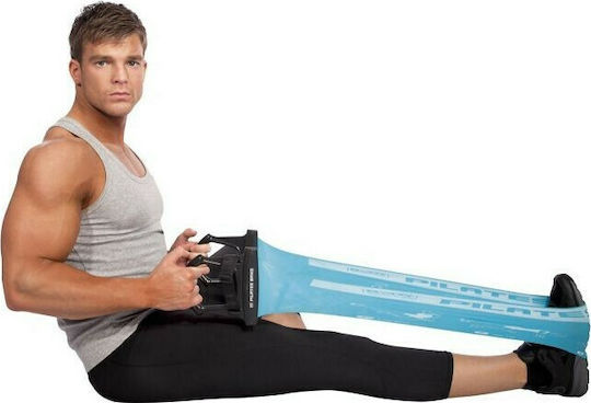 Body Sculpture Pilates Ελαστικός Ιμάντας Γυμναστικής Σκληρός Μπλε