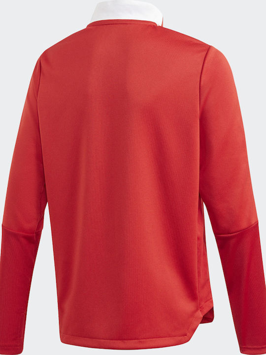 Kids' Shirt Long Sleeve Red Tiro