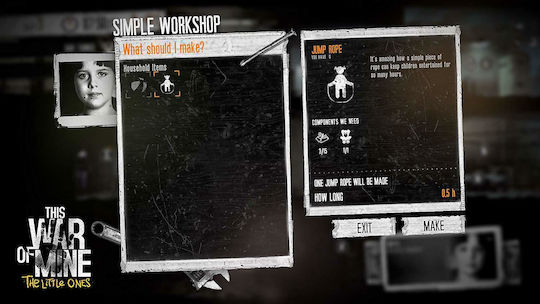 This War of Mine The Little Ones Xbox One Game