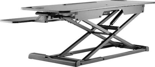 Digitus Desk Mounted Computer Monitor Stand Silver (DA-90380-1)