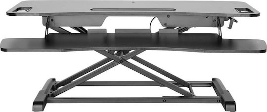 Digitus Desk Mounted Computer Monitor Stand Silver (DA-90380-1)