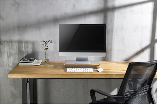 Digitus Επιτραπέζια Βάση Οθόνης έως 32" Ασημί (DA-90369)