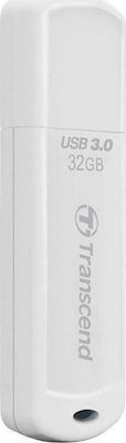 Transcend JetFlash 730 32GB USB 3.0 Stick White