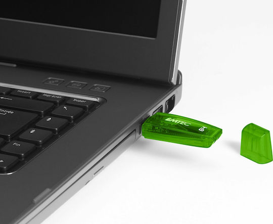 Emtec Color Mix 64ГБ USB 2.0 Стик Зелен