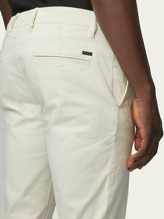 Schino D Trousers Chino Elastic in Slim Fit Beige