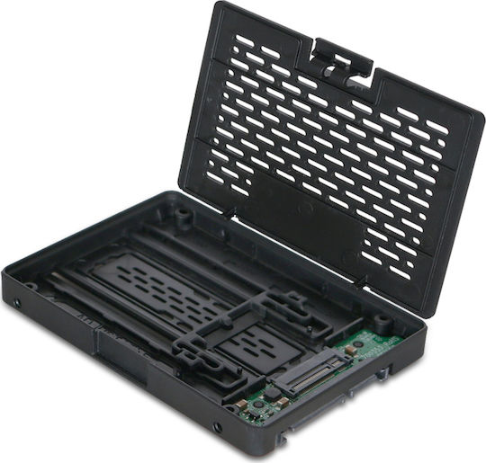 Icy Dock EZConvert Πλαίσιο Για Σκληρούς Δίσκους ICY Dock M.2 SATA SSD to 2,5" Sata SSD Μαύρο MB703M2P-B