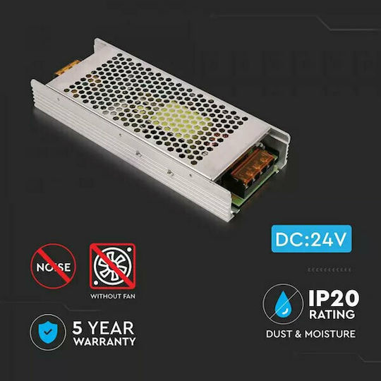 V-TAC Dimmable LED Power Supply IP20 Power 360W with Output Voltage 24V