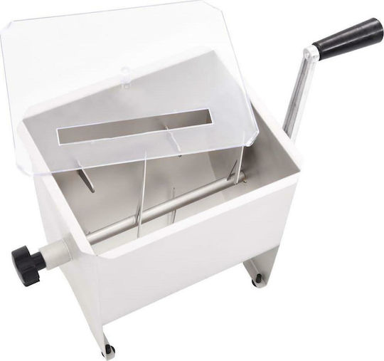 vidaXL Amestecător Carne Comercial 50959 cu Vas 20lt / 9kg 31x25x34cm