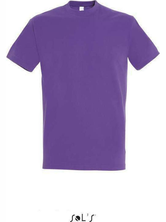 Sol's Imperial Men's Short Sleeve Promotional T-Shirt Grey Melange 11500-710