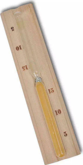 vidaXL Sauna Accessories Spoon Hourglass Thermometer Hygrometer 5pcs