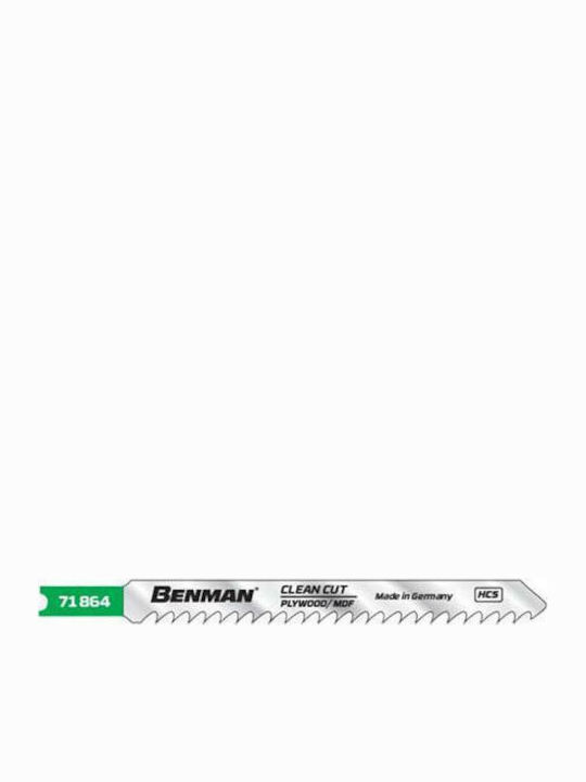 Benman 71864 Blade for Wood 100mm 5pcs