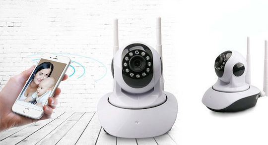 Timeless Tools HOP1000774 IP Surveillance Camera Wi-Fi HD 720P with Two-Way Communication