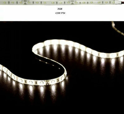 Adeleq LED Strip Power Supply 12V with Warm White Light Length 5m and 60 LEDs per Meter SMD3528