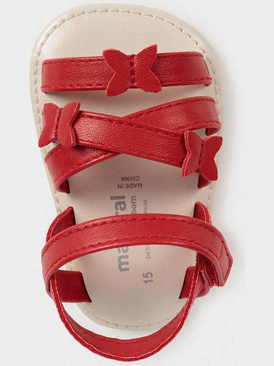 Mayoral Baby Sandals Red