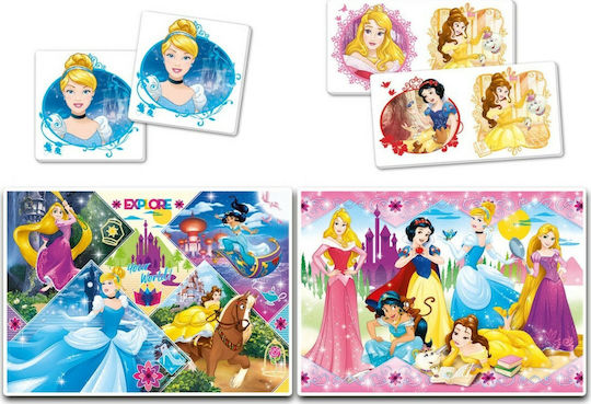 Kids Puzzle Disney Princess 4 in 1 for 4+ years old+ Years 60pcs Clementoni