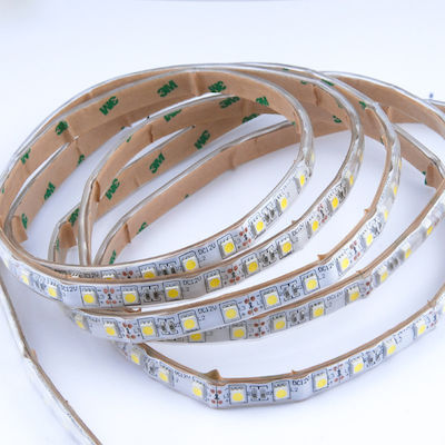 Optonica Bandă LED Alimentare 12V cu Lumină Alb Rece Lungime 5m și 30 LED-uri pe Metru SMD5050