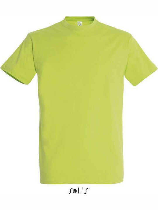 Sol's Imperial Ανδρικό Διαφημιστικό T-shirt Κοντομάνικο Apple Green