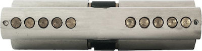 Hugo Locks Lock Cylinder Security GR2S 54mm (27-27) with 3 Keys Silver