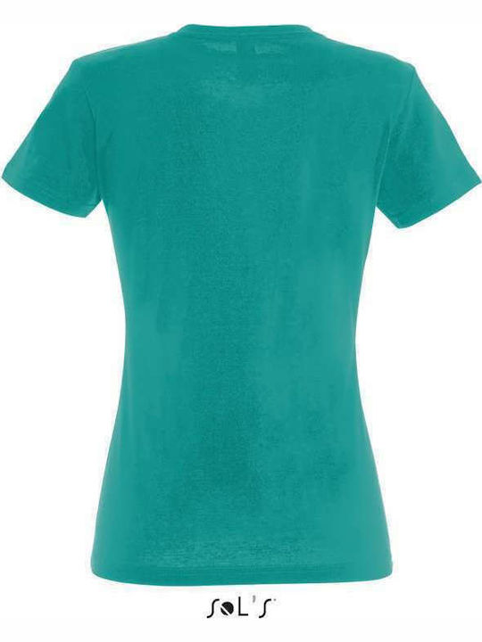 Sol's Imperial Women's Short Sleeve Promotional T-Shirt Emerald 11502-270