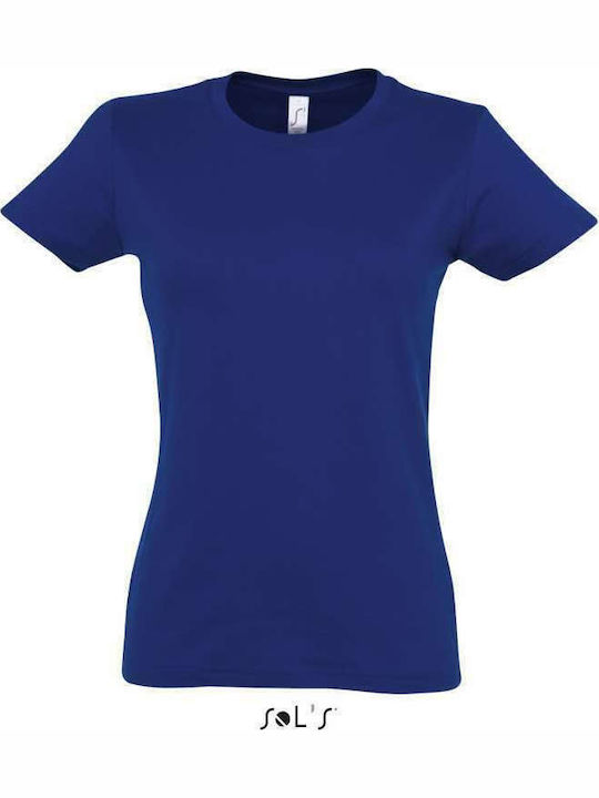 Sol's Imperial Women's Short Sleeve Promotional T-Shirt Ultramarine