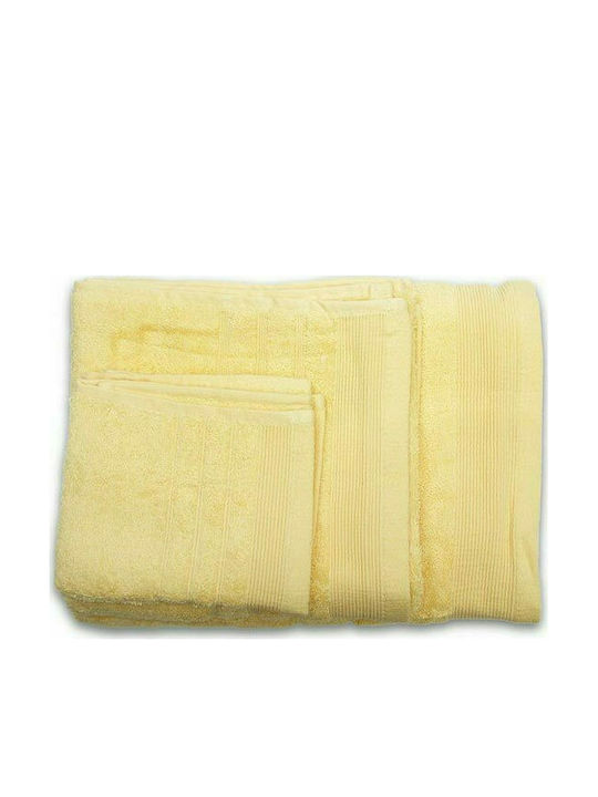 Sunshine Facecloth Χίμπουρι 50x90cm. 12 Yellow Weight 500gr/m²